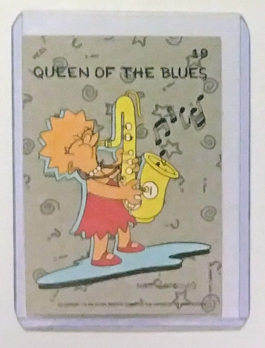 Simpsons Trading Card - 1990 #S19 Queen of the Blues (Sticker)