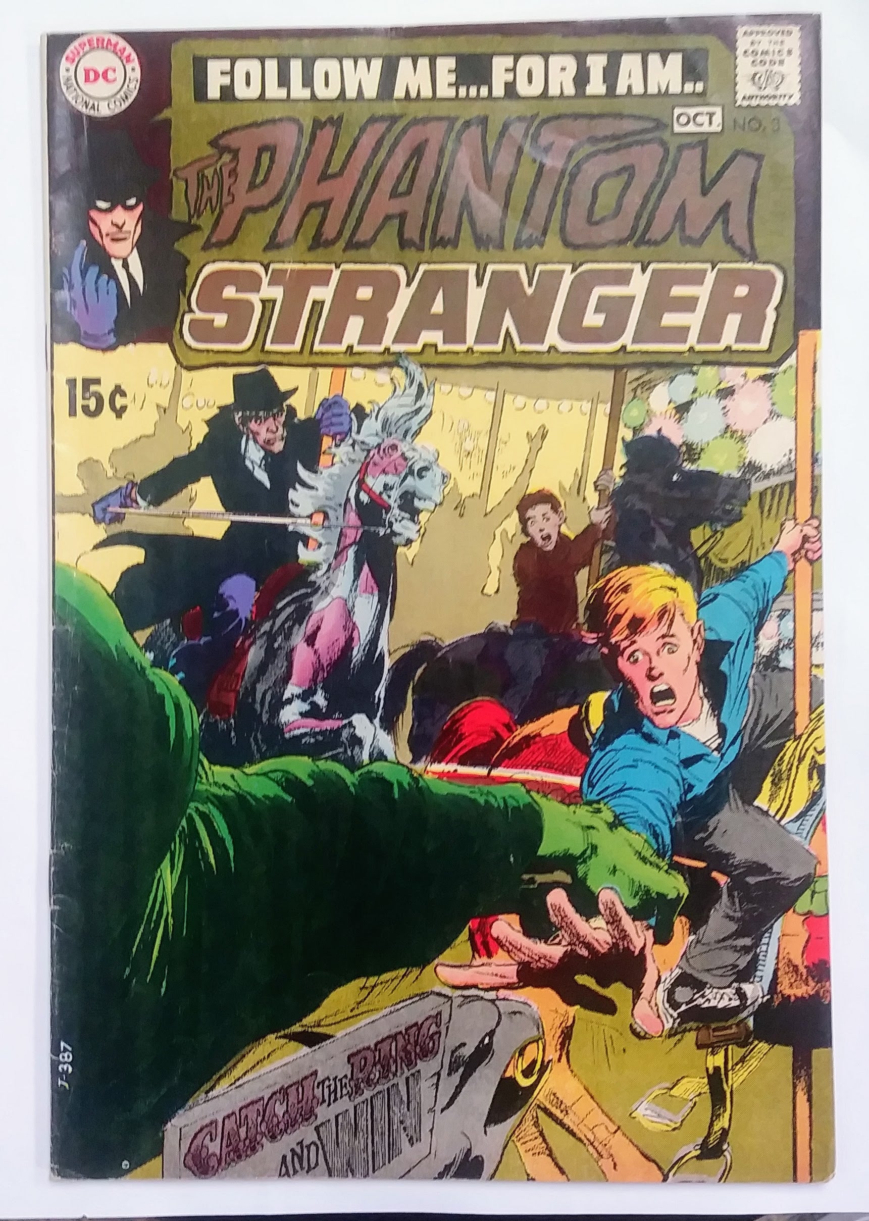 Phantom Stranger V2 #3, DC Comics (October 1969, GD+)