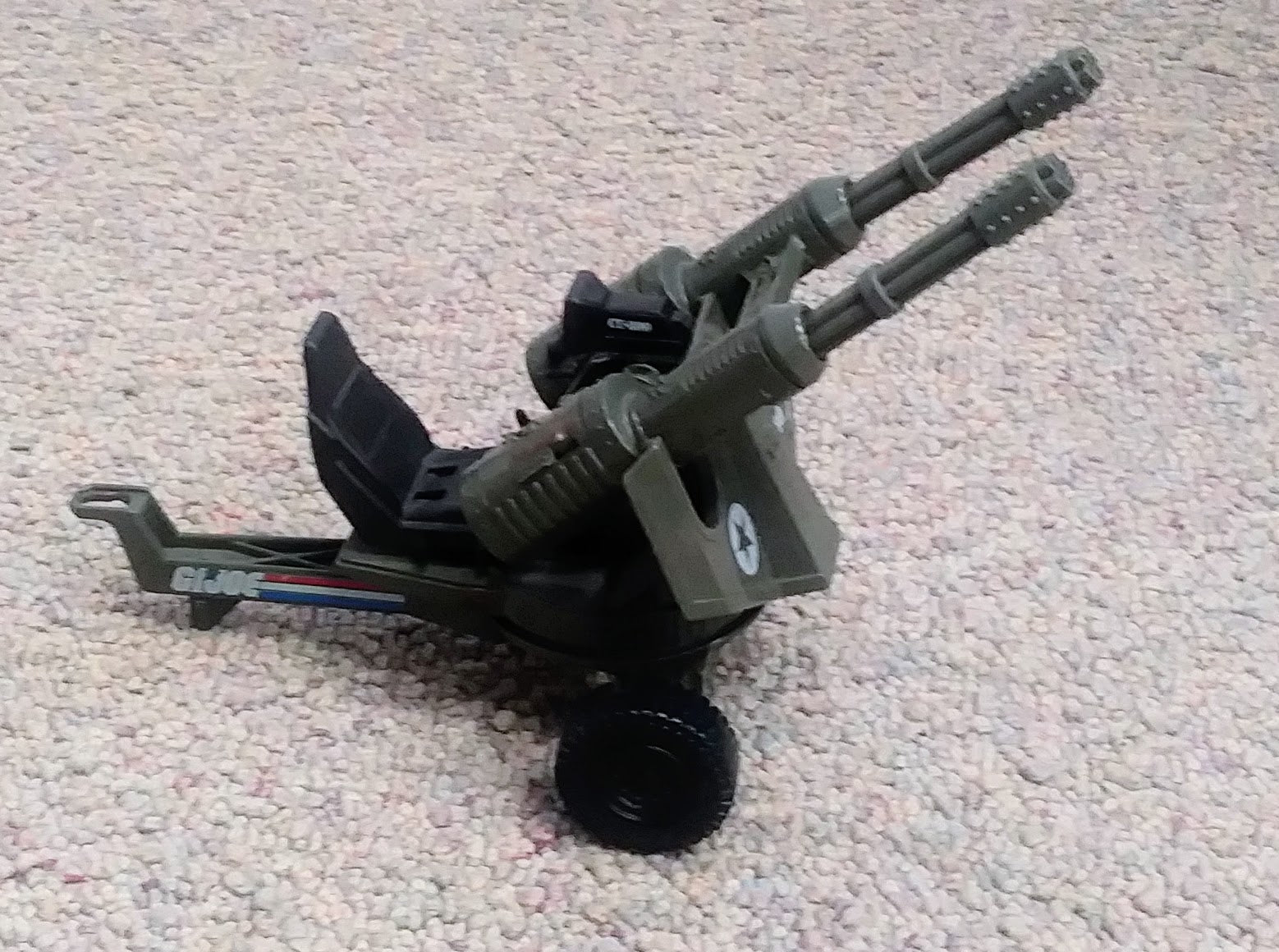 G.I. Joe Battlefield Accessory - Whirlwind (Twin Battle Gun)