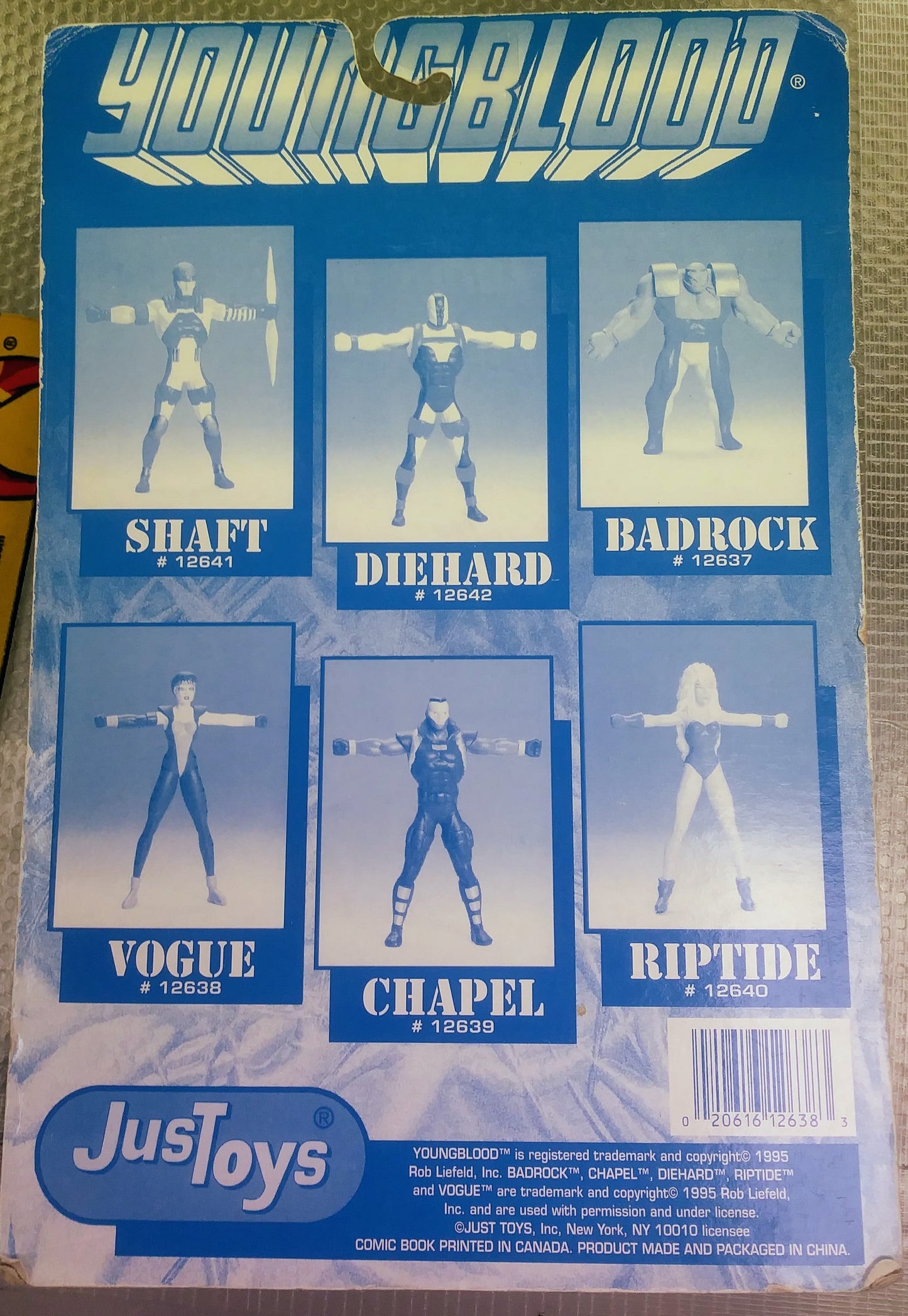 Youngblood Bend-Ems action figure - Vogue