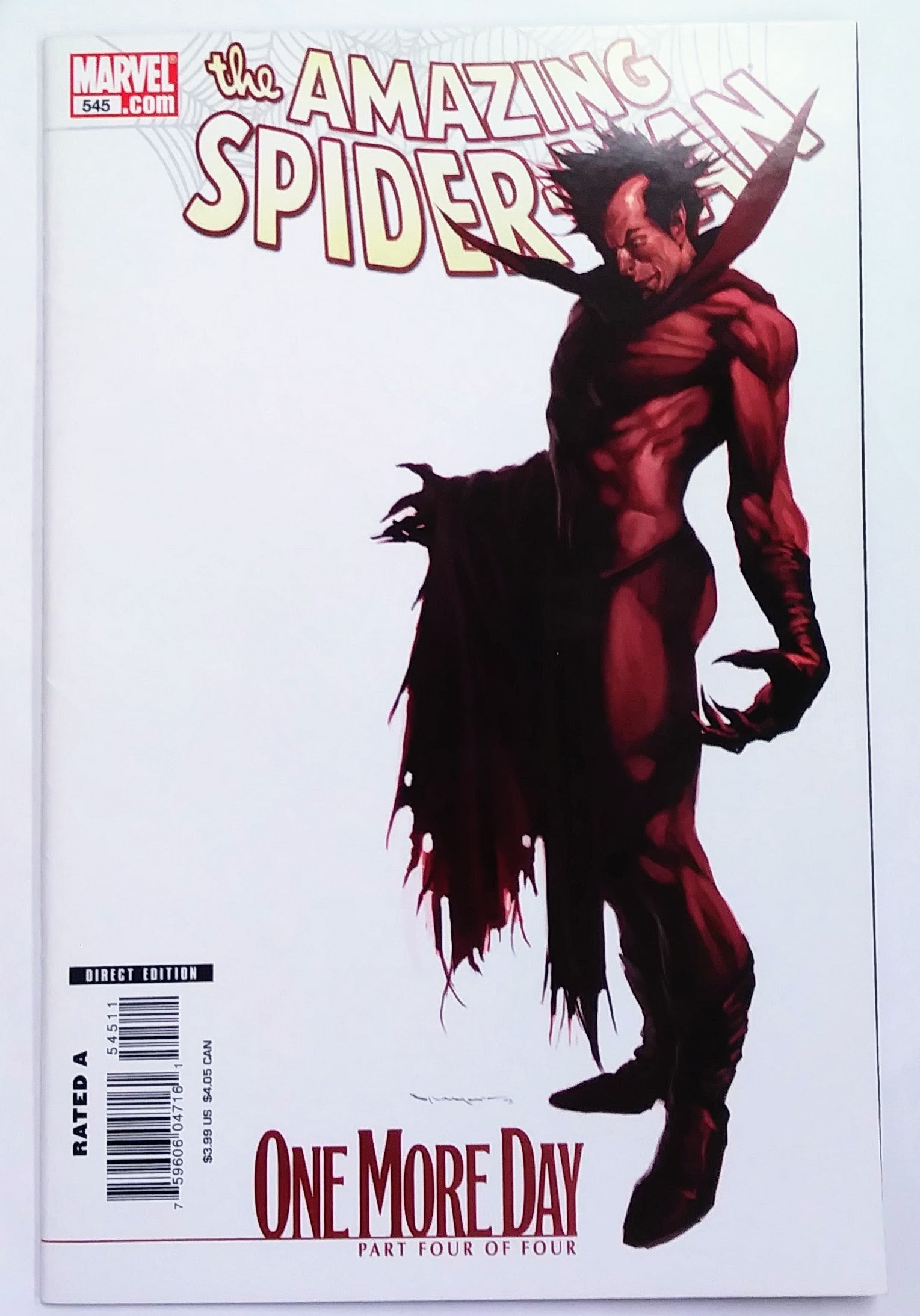 Marvel Comics: Amazing Spider-Man #545 (Quesada Cover)