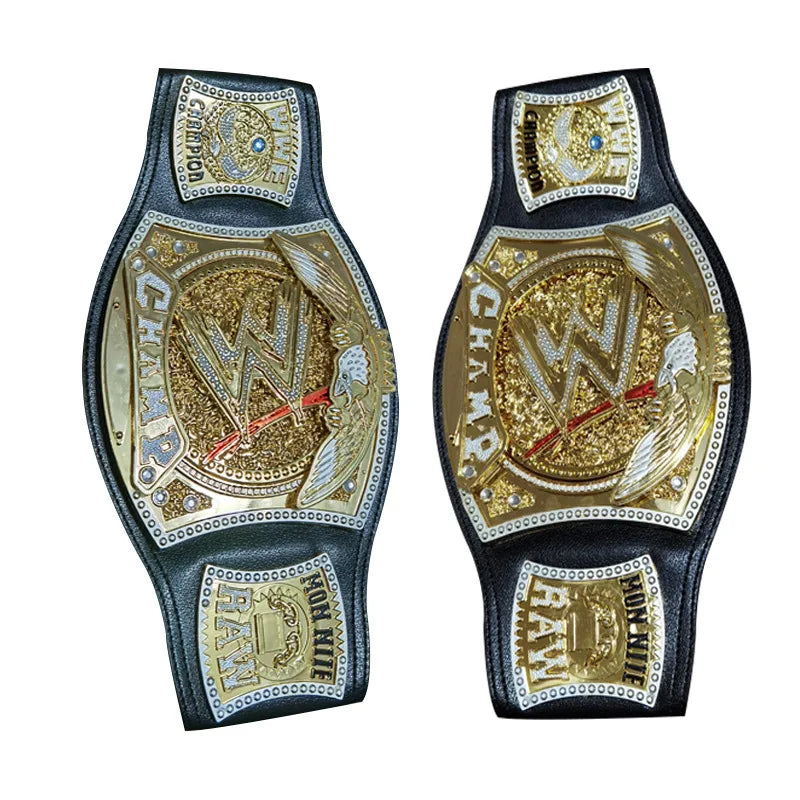 2023 New Wrestler Championship Belts Action Characters Figure Toys Occupation Wrestling Belt Gladiators Model Fans Children Gift