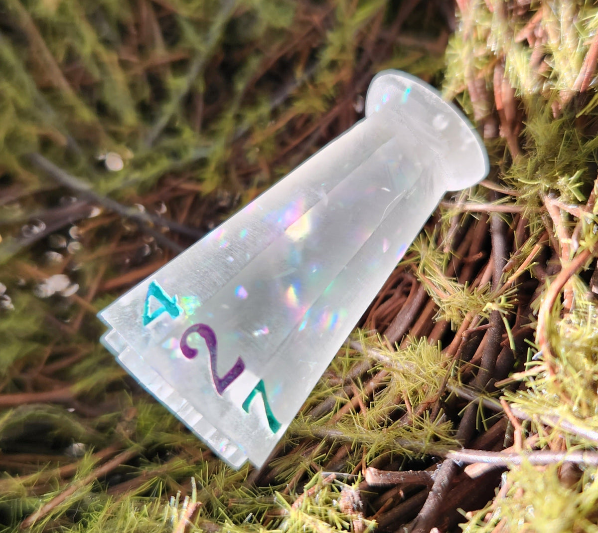 'Cleric's Vow' Cone of Frost D8 Gaming Dice