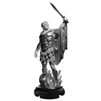 Superman: Prince of Krypton Statue — Silver Edition - 