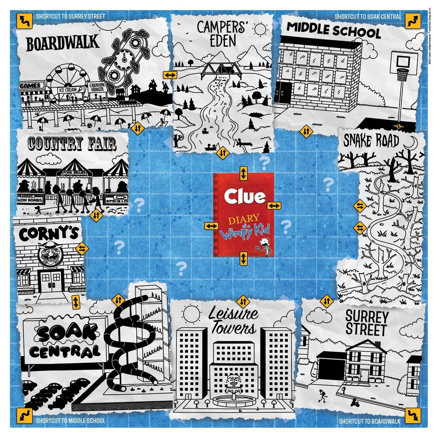 Clue: Diary of a Wimpy Kid - 