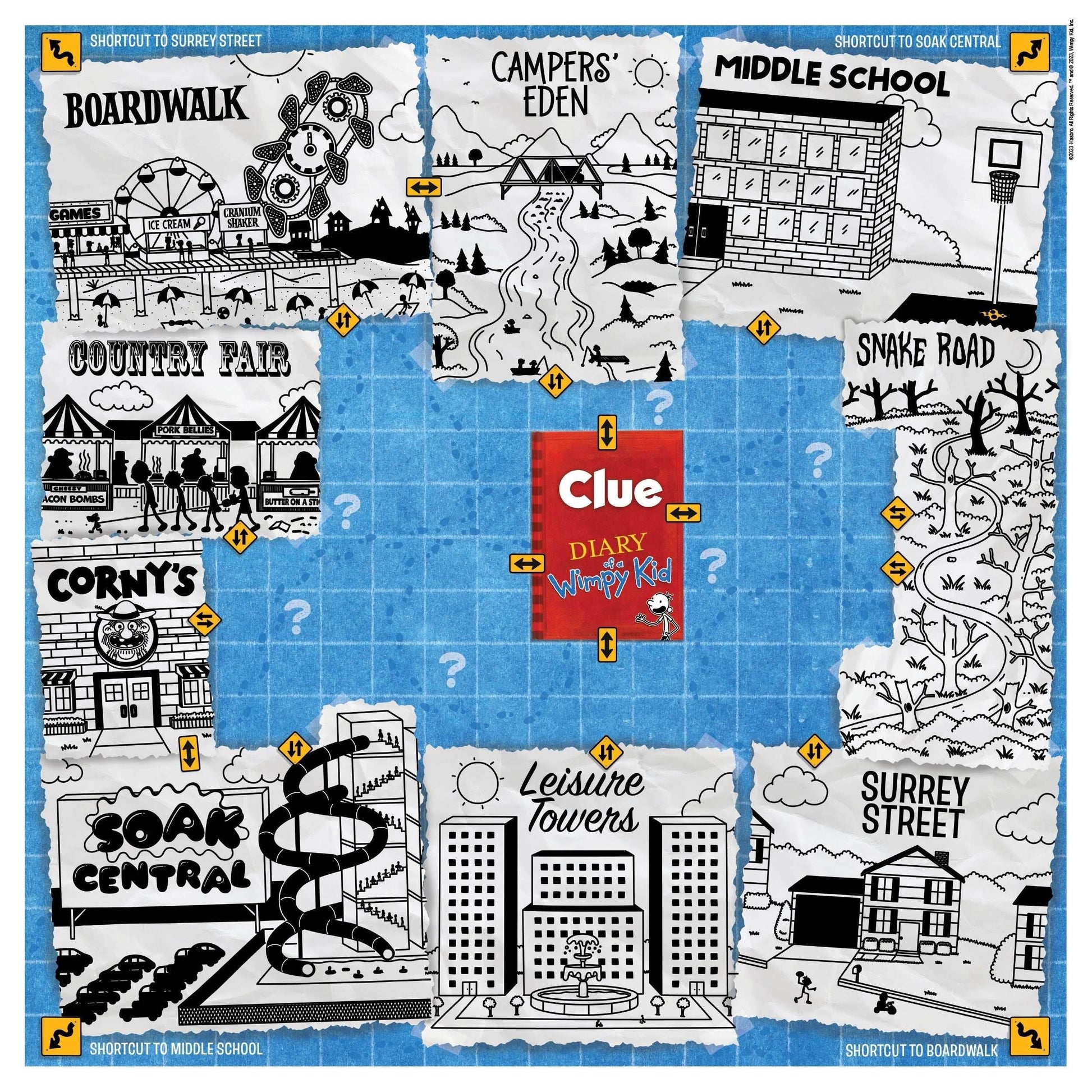 Clue: Diary of a Wimpy Kid - 