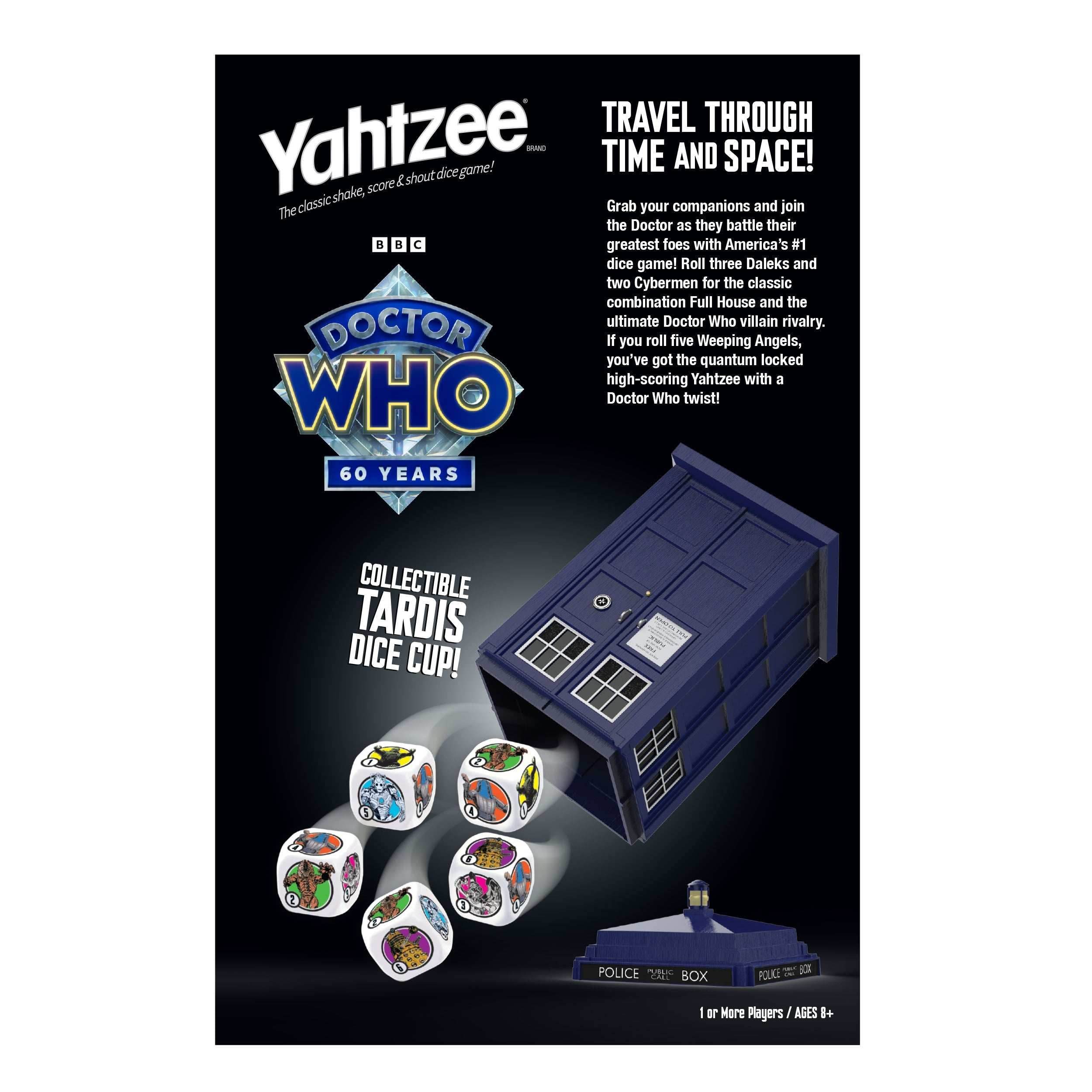 YAHTZEE®: Doctor Who TARDIS 60th Anniversary - 