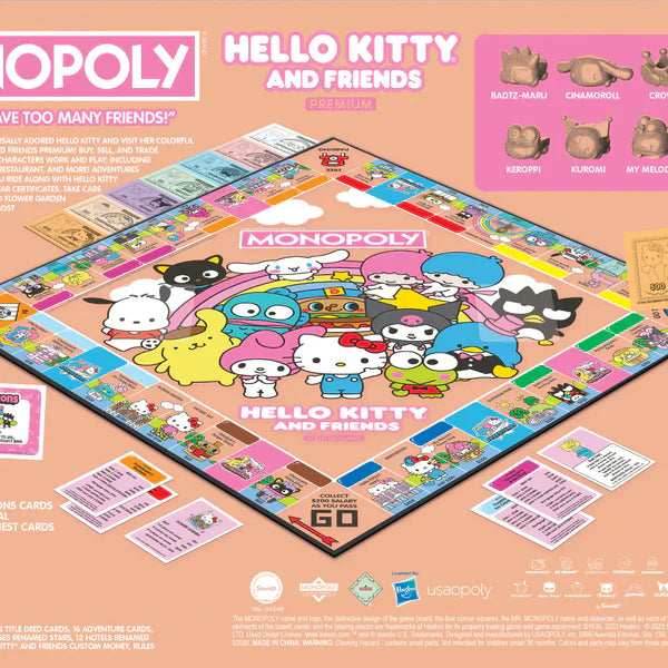 MONOPOLY®: Hello Kitty® and Friends Premium - 