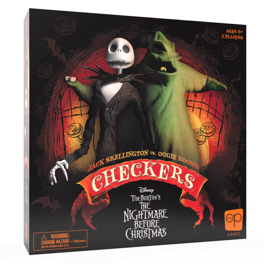Checkers: Disney Tim Burton The Nightmare Before Christmas - 