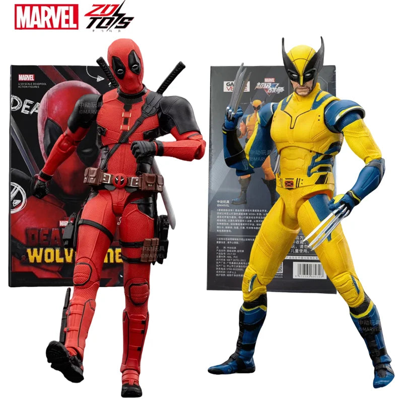 2024 Deadpool & Wolverine Action Figures Movie Version ZD Toy Series  Collections Adult Action Figures Kids Gift