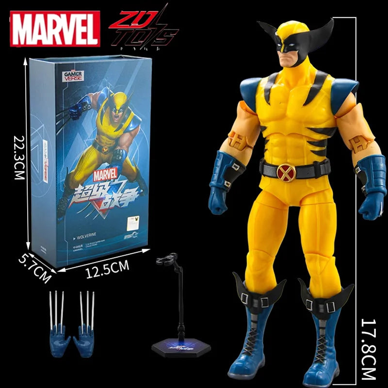 2024 Deadpool & Wolverine Action Figures Movie Version ZD Toy Series  Collections Adult Action Figures Kids Gift