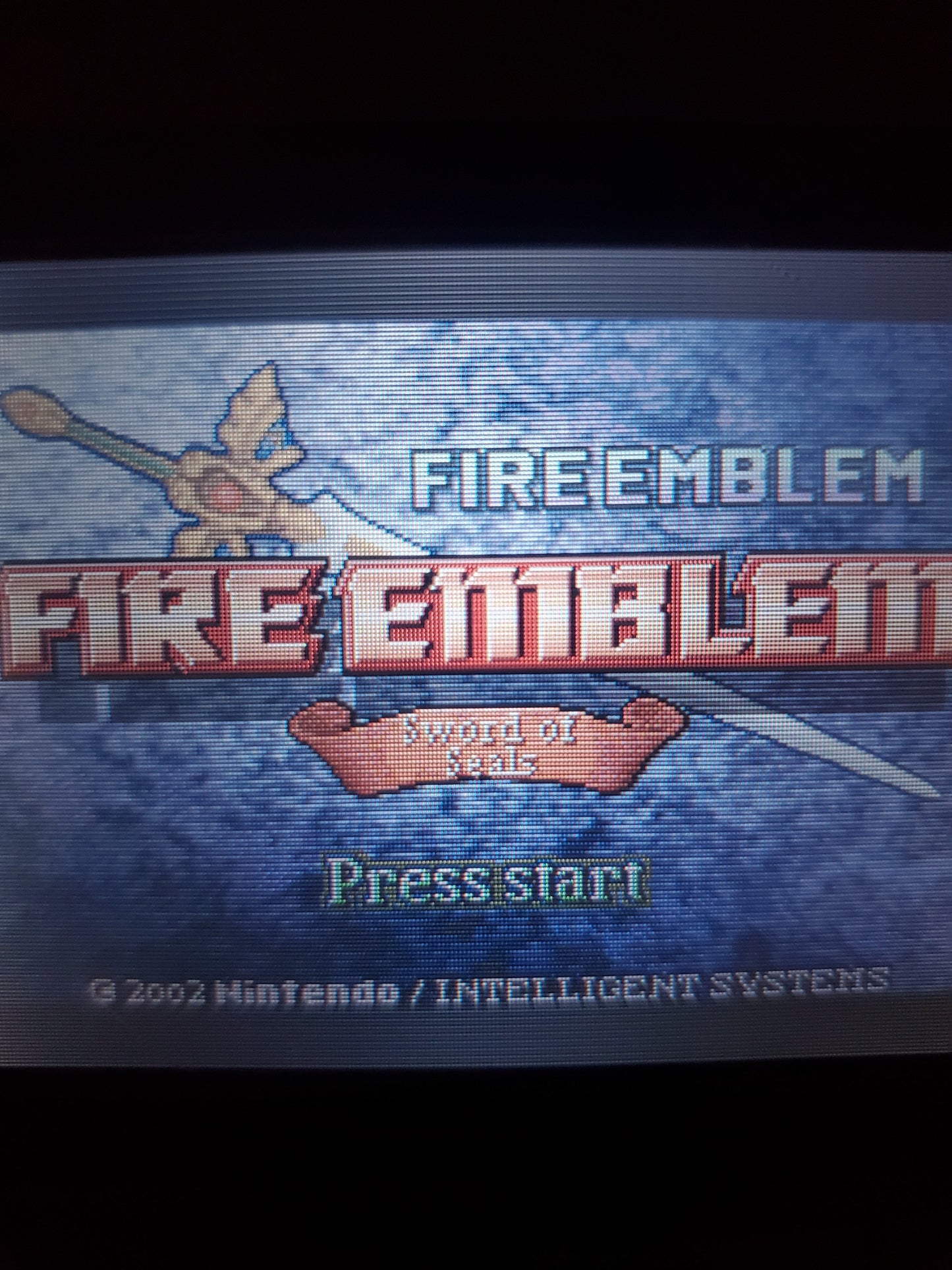 Fire Emblem Sword of Seals GBA Video Game Nintendo Game Boy Advance