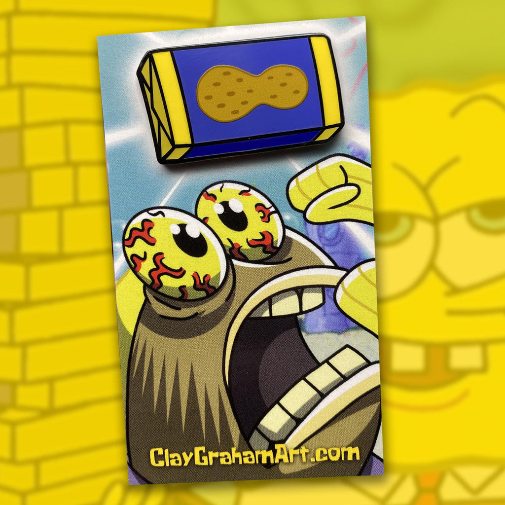 Chocolate! Bar 1.5" hard enamel pin