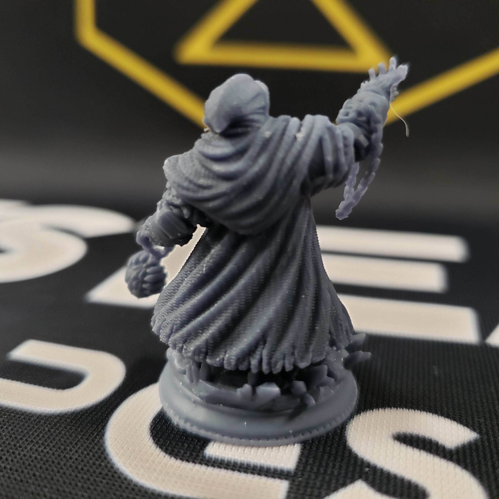 Dorgrid Darnane, Dark Dwarf Rune Sorcerer - 32mm Scale