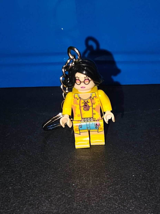 Lego keychain - Pineapple lady - 