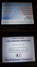 Pokemon Conquest Twin Dragons Nintendo DS Custom ROM Hack Video Game