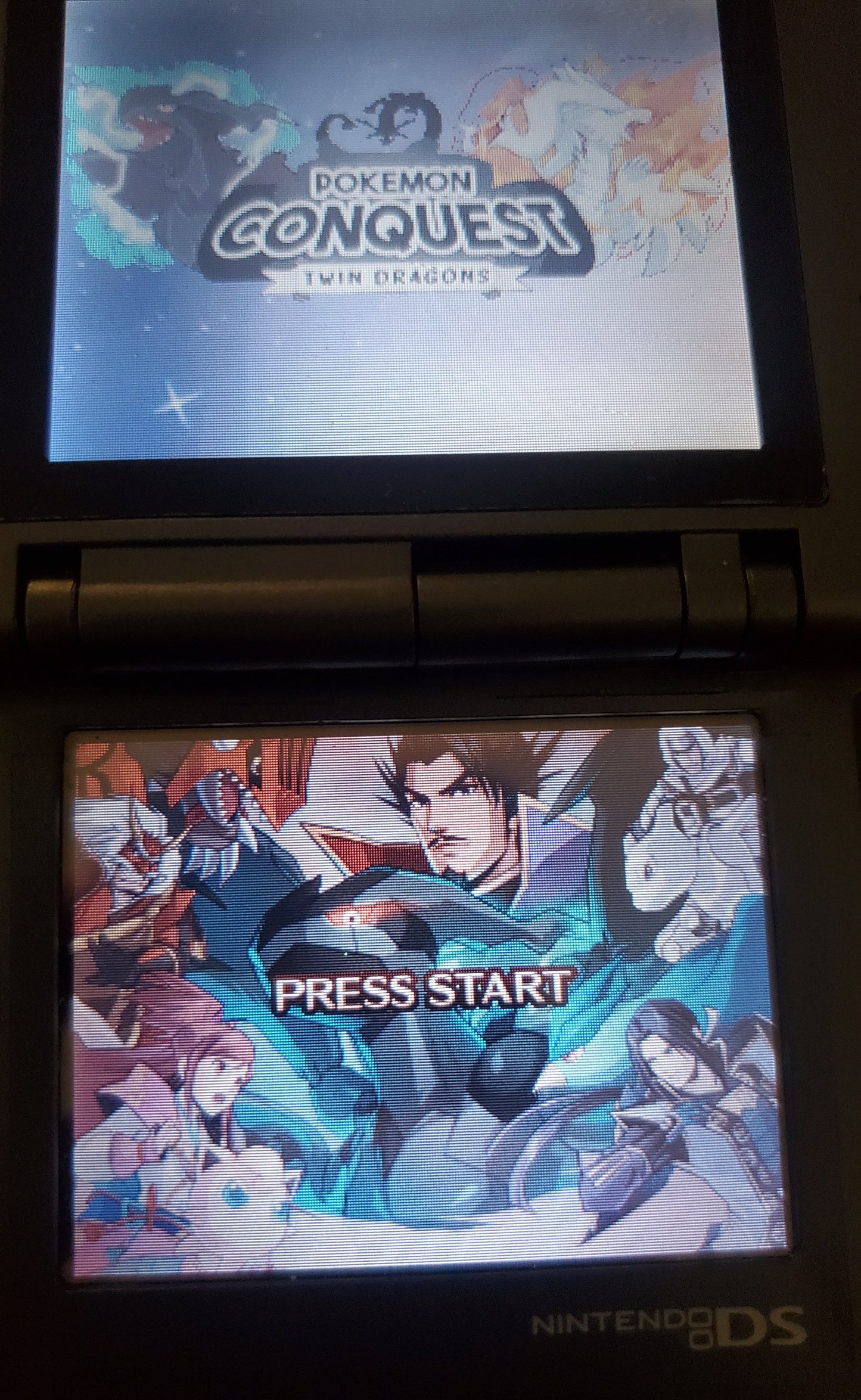 Pokemon Conquest Twin Dragons Nintendo DS Custom ROM Hack Video Game