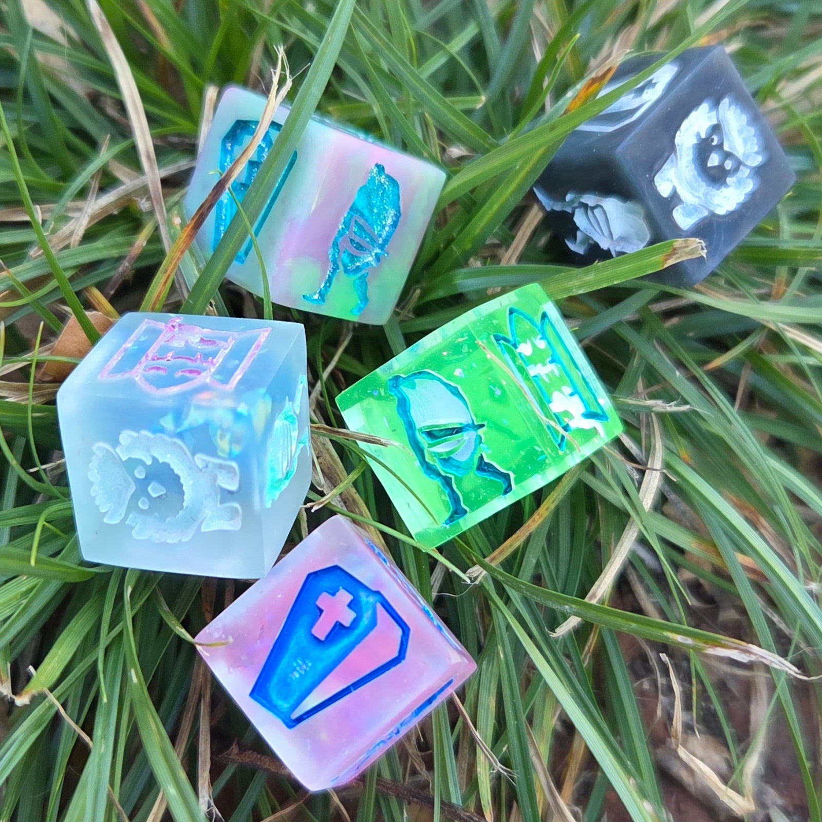 Dungeon Master DM Random Creature/Monster Encounter 15mm D6 TTRPG Gaming Dice