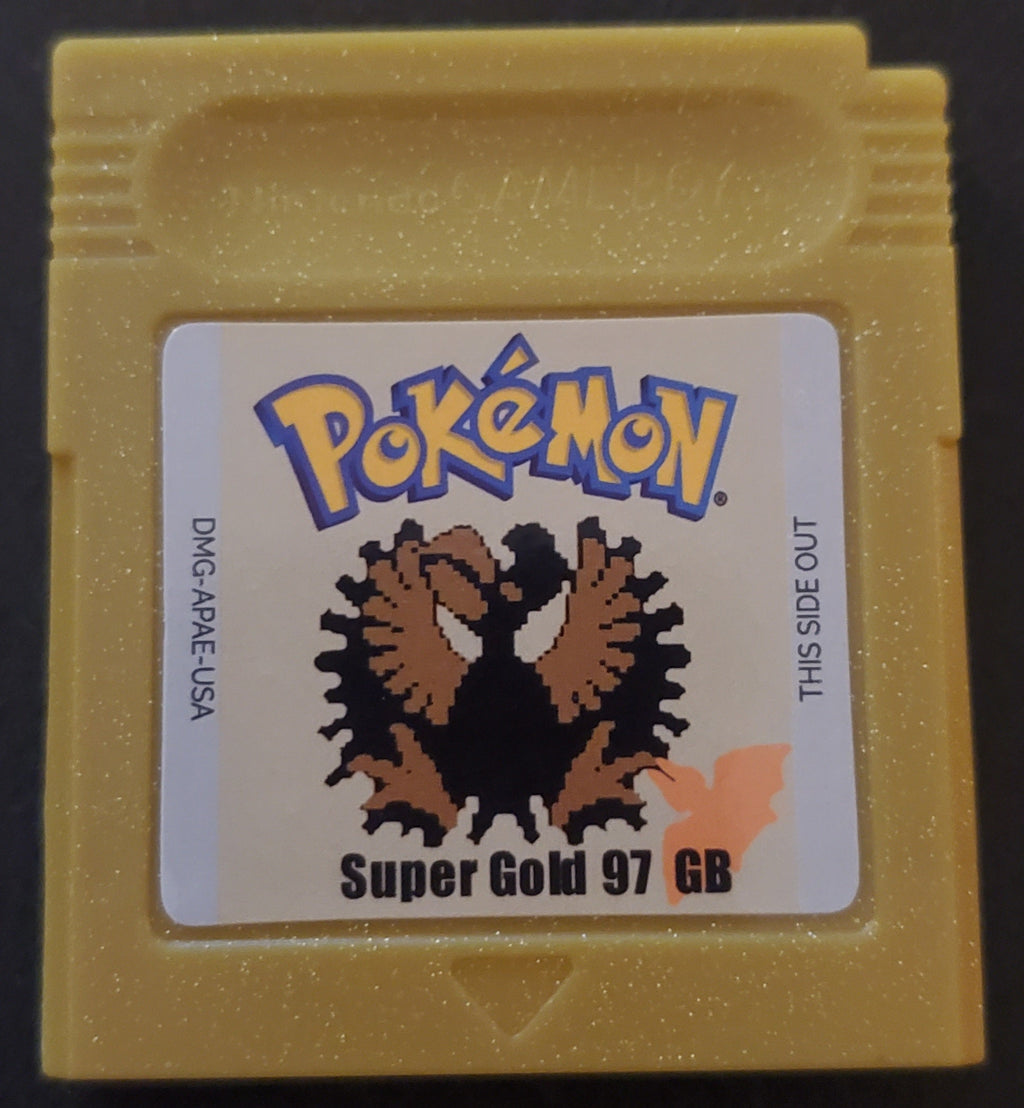 GBC Pokemon ROM Hack Video Game Cartridge Game Boy Color