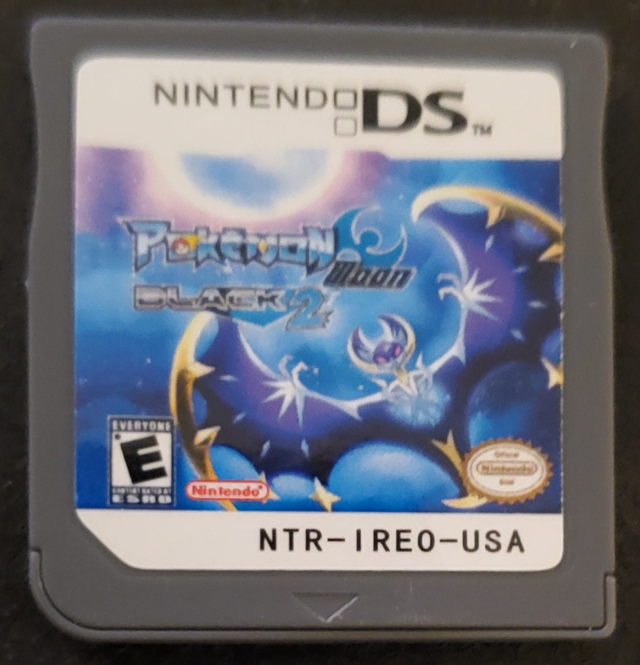 Pokemon Moon Black 2 NDS Video Game Nintendo DS with Box ROM Hack