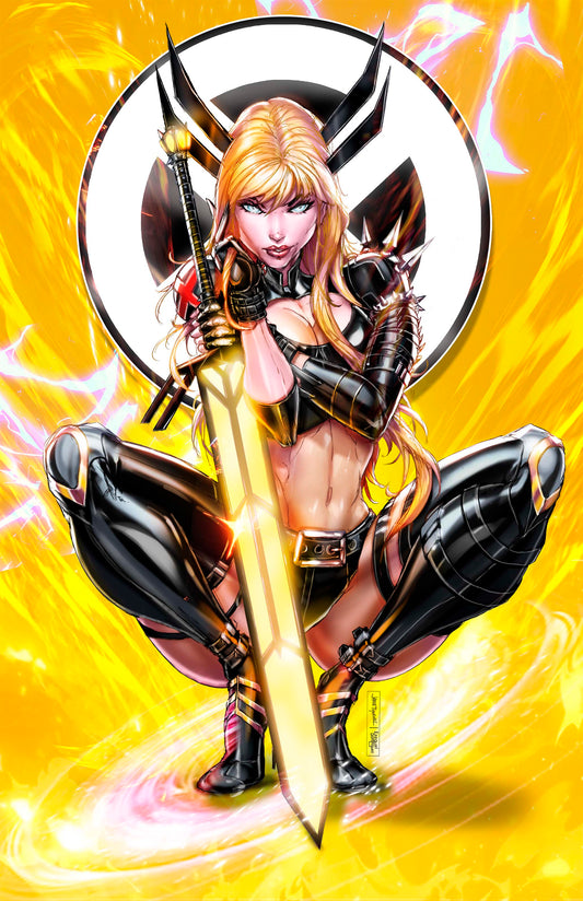 2025 Mutant Sorceress Yellow Virgin Comic Cosplay Exclusive