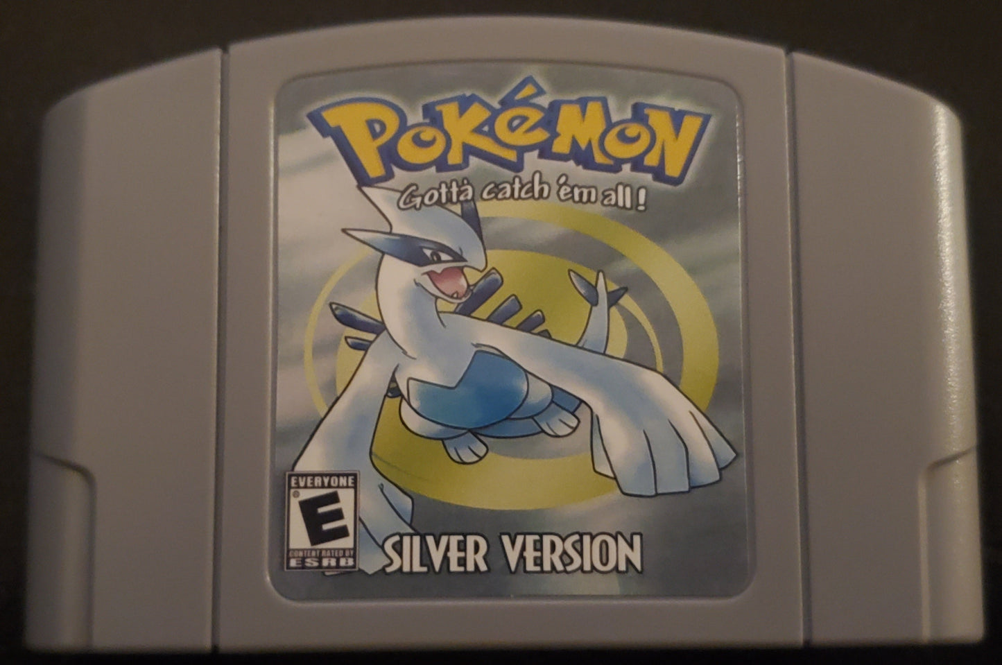 Pokemon Silver N64 Nintendo 64 Video Game Cartridge ROM Hack