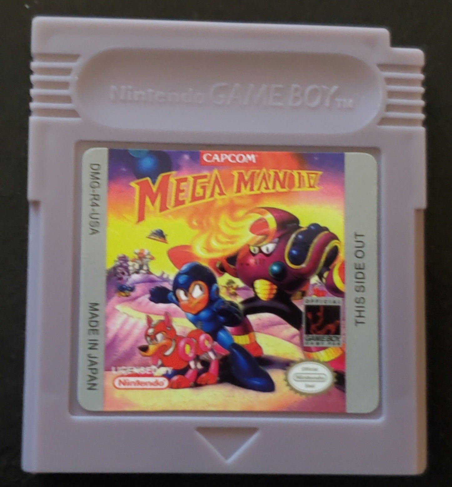 Mega Man 4 GB Video Game Boy