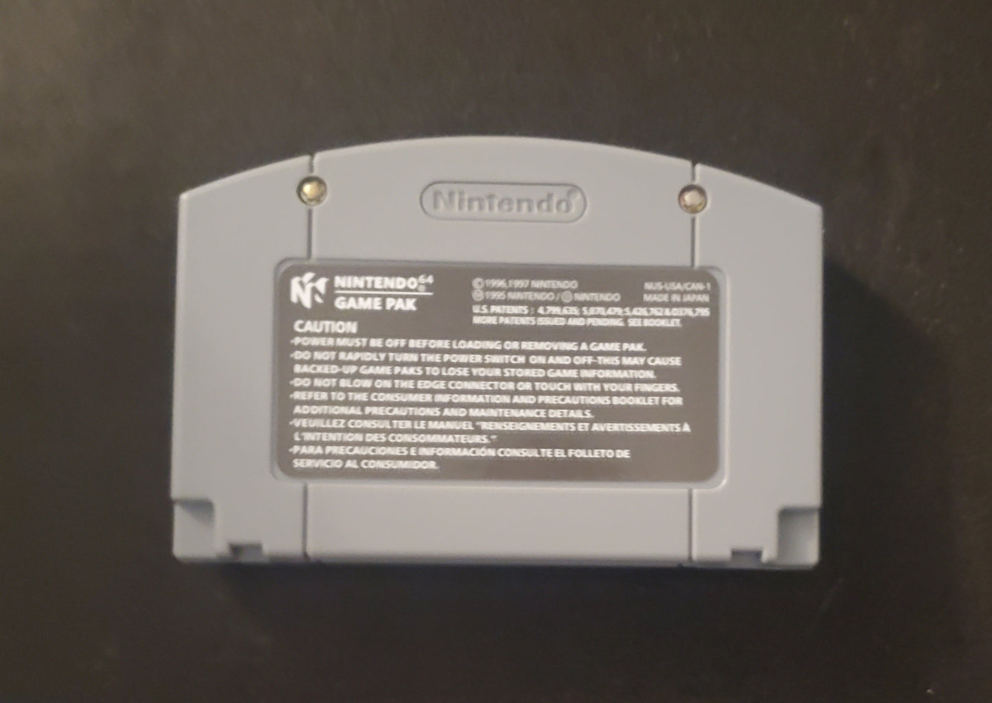 Nightmare Creatures N64 Nintendo 64 Video Game Cartridge 1997
