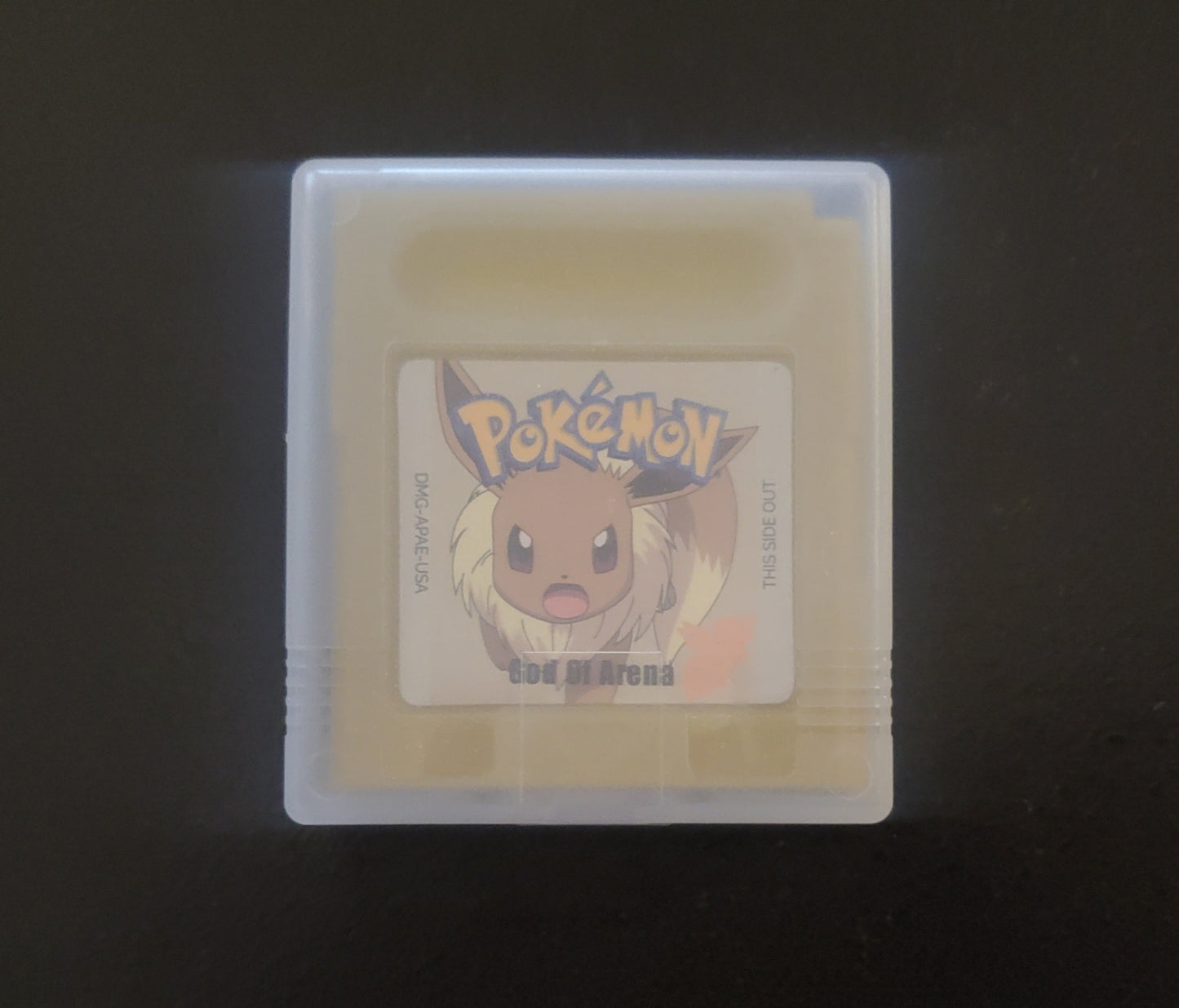 Pokemon God of Arena GBC Video Game Cartridge Gameboy Color ROM Hack