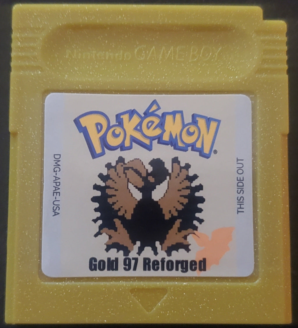 GBC Pokemon ROM Hack Video Game Cartridge Game Boy Color