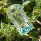 'Little Dice of Horrors' Handmade Resin Unique Alternative Shaped TTRPG D6 Gaming Dice with Hidden Surprise