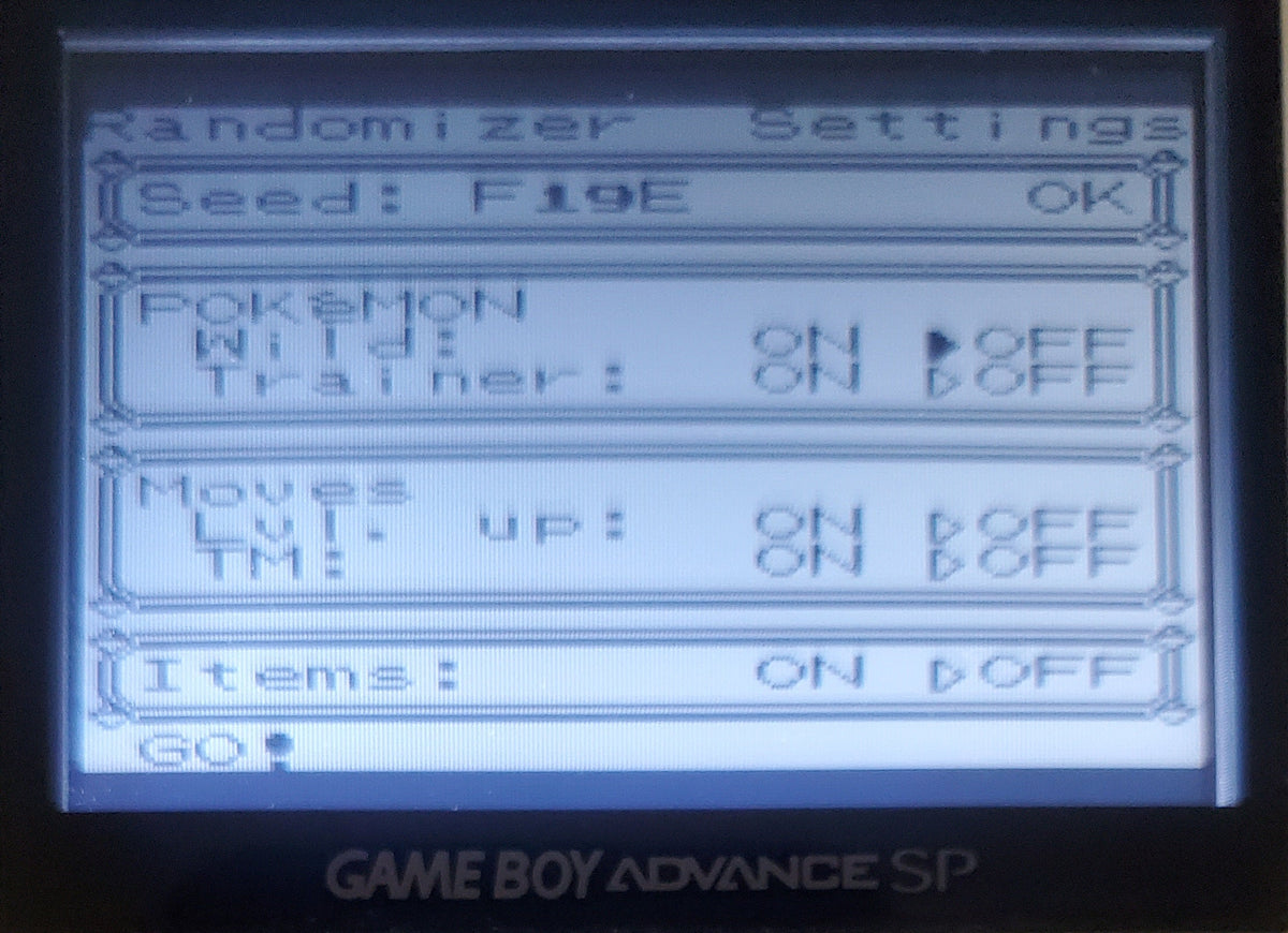 Pokemon Roaming Red GBC Video Game Gameboy Color ROM Hack