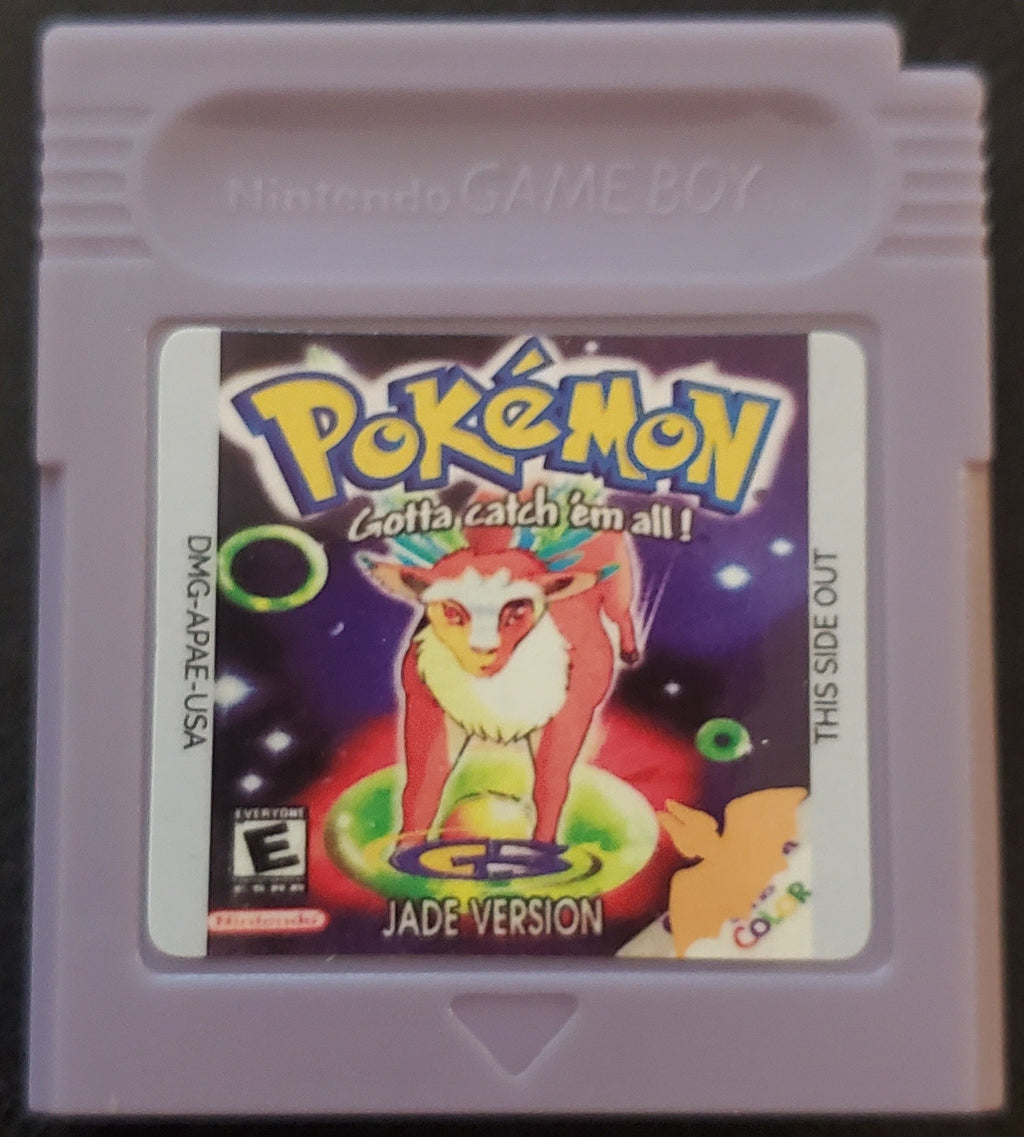 GBC Pokemon ROM Hack Video Game Cartridge Game Boy Color