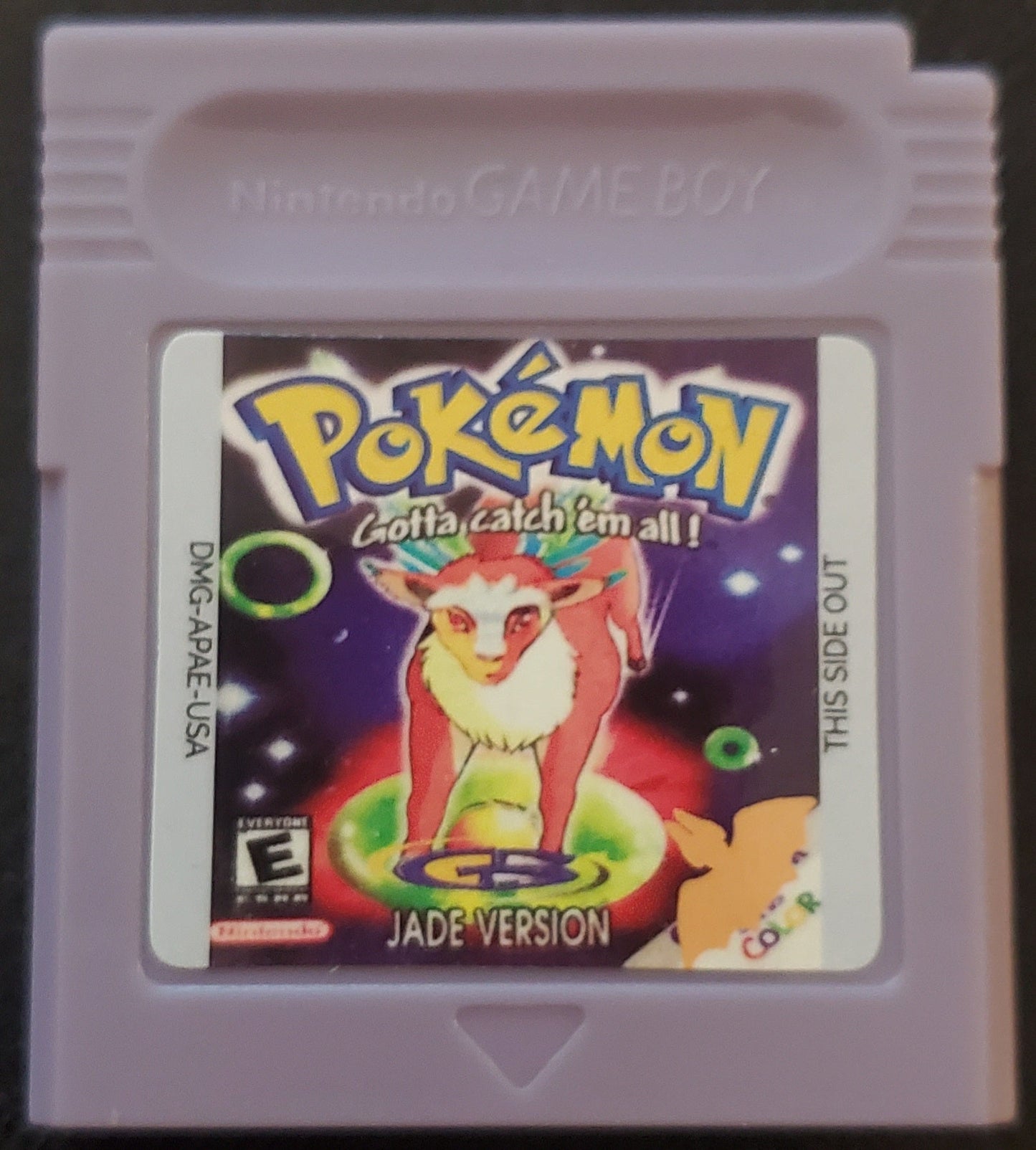 GBC Pokemon ROM Hack Video Game Cartridge GameBoy Color