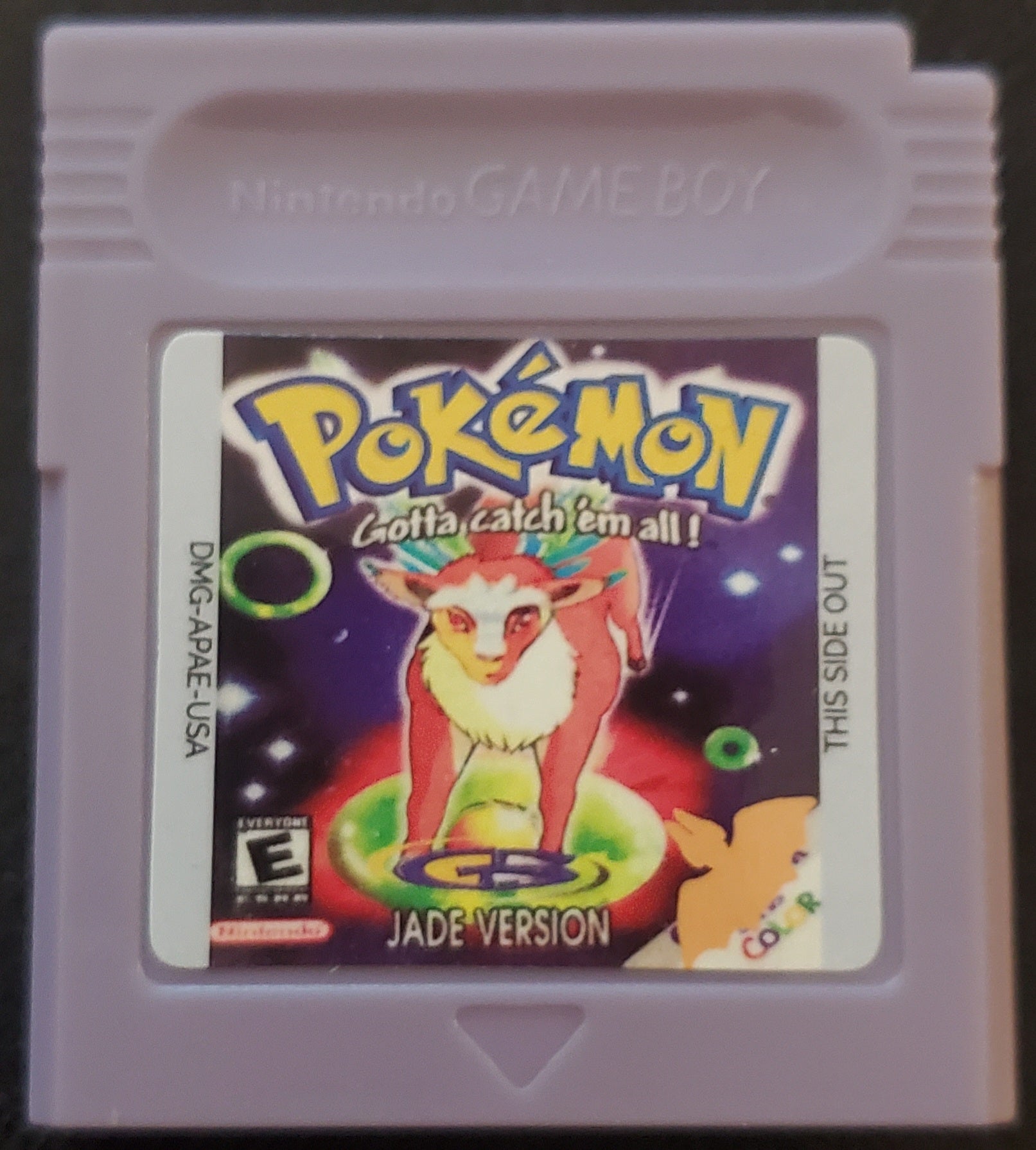 GBC Pokemon ROM Hack Video Game Cartridge Game Boy Color
