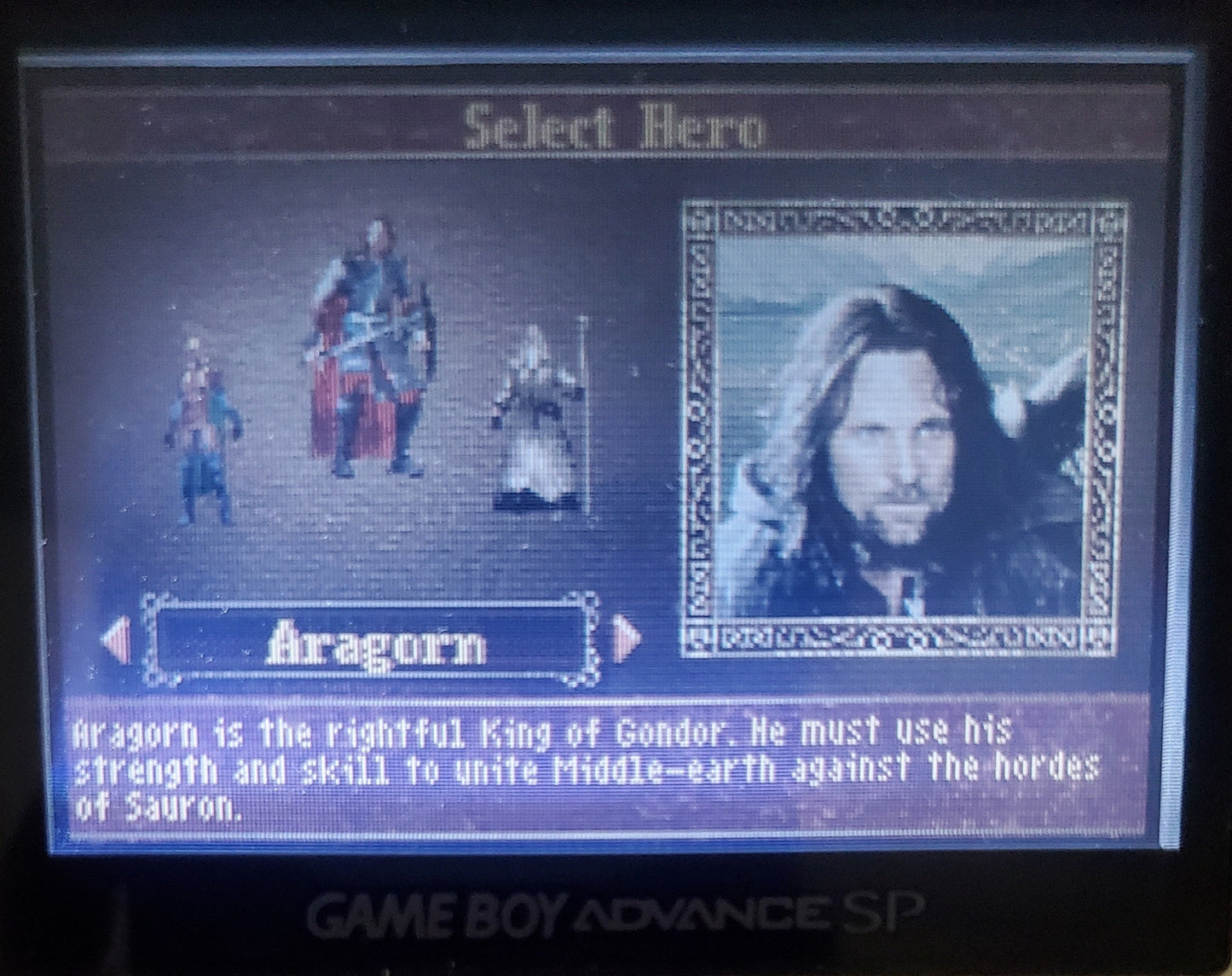 Lord of the Rings The Return of the King GBA Video Game Boy Advance 2003 EUR