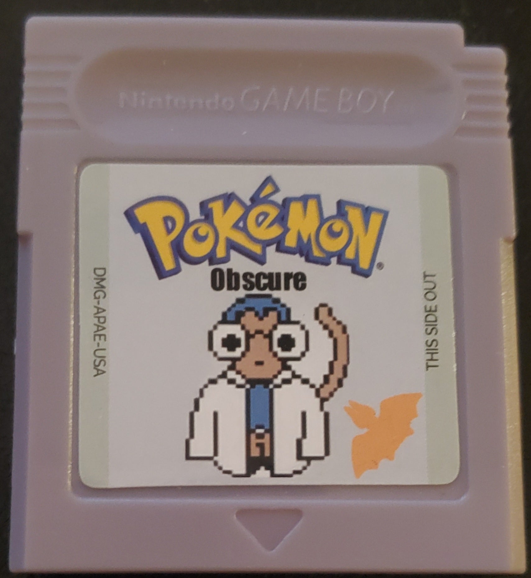 GBC Pokemon ROM Hack Video Game Cartridge Game Boy Color