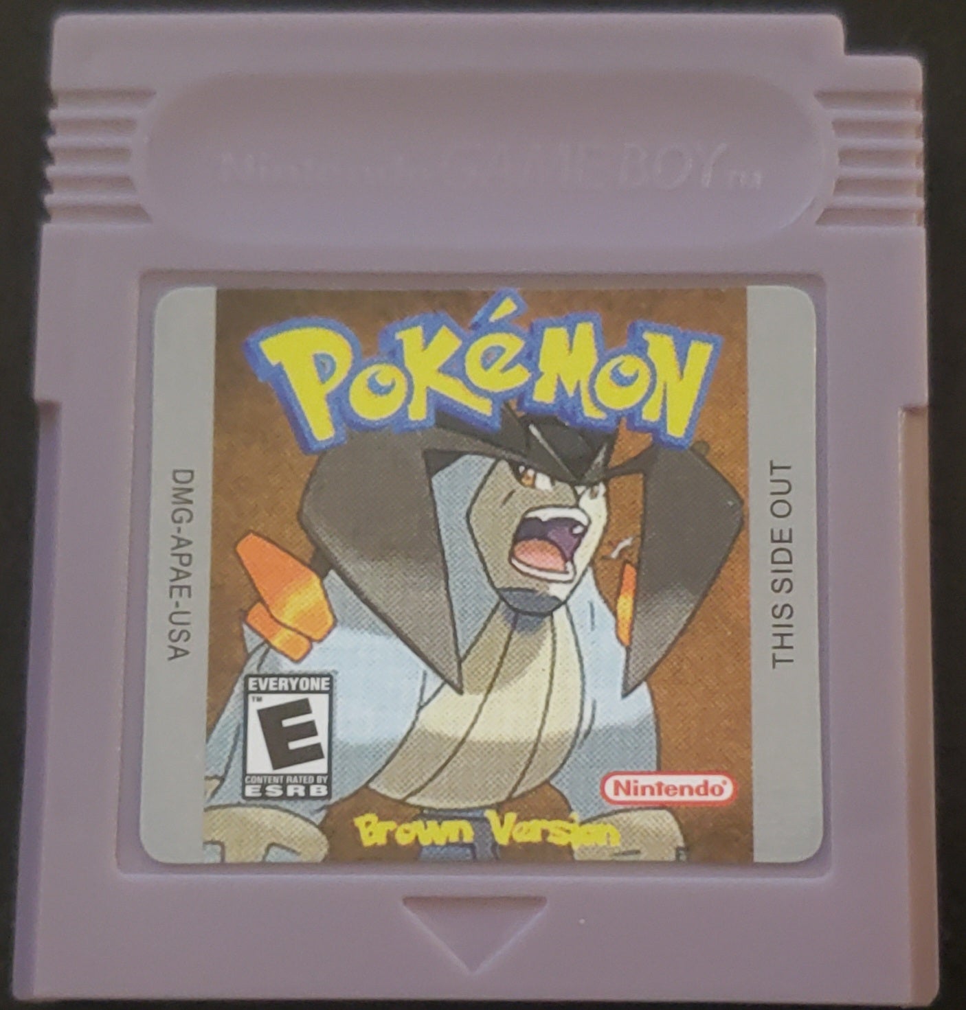 GBC Pokemon ROM Hack Video Game Cartridge Game Boy Color