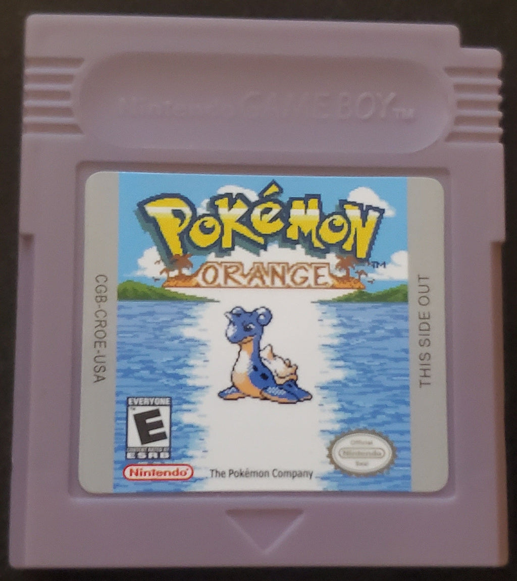 GBC Pokemon ROM Hack Video Game Cartridge Game Boy Color