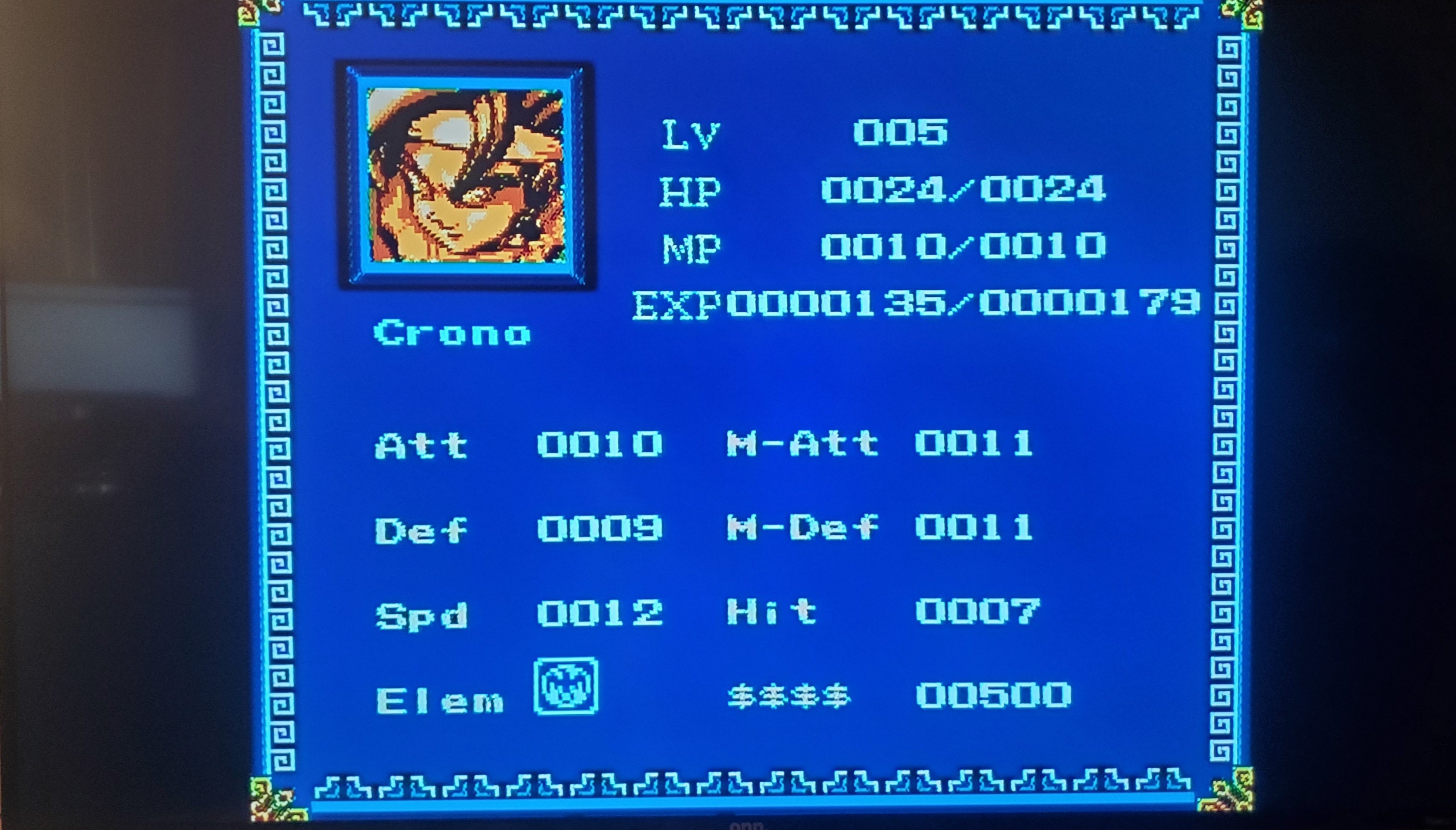 Chrono Trigger NES Game Nintendo Entertainment System ROM Hack