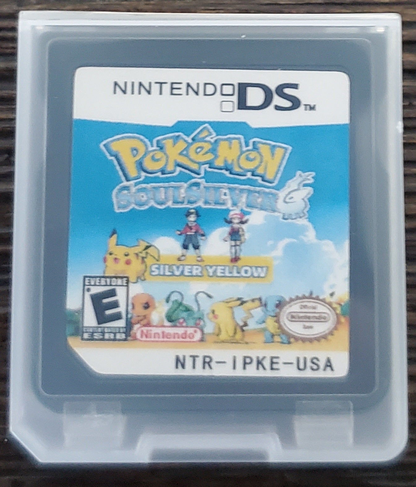 Pokemon SoulSilver Silver Yellow NDS Nintendo DS ROM Hack Video Game