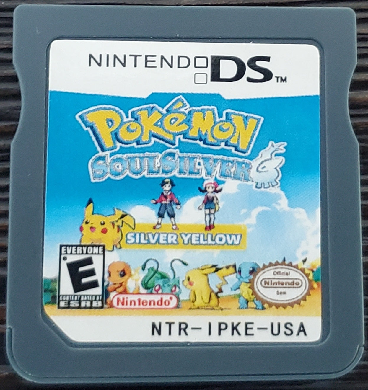 Pokemon SoulSilver Silver Yellow NDS Nintendo DS ROM Hack Video Game