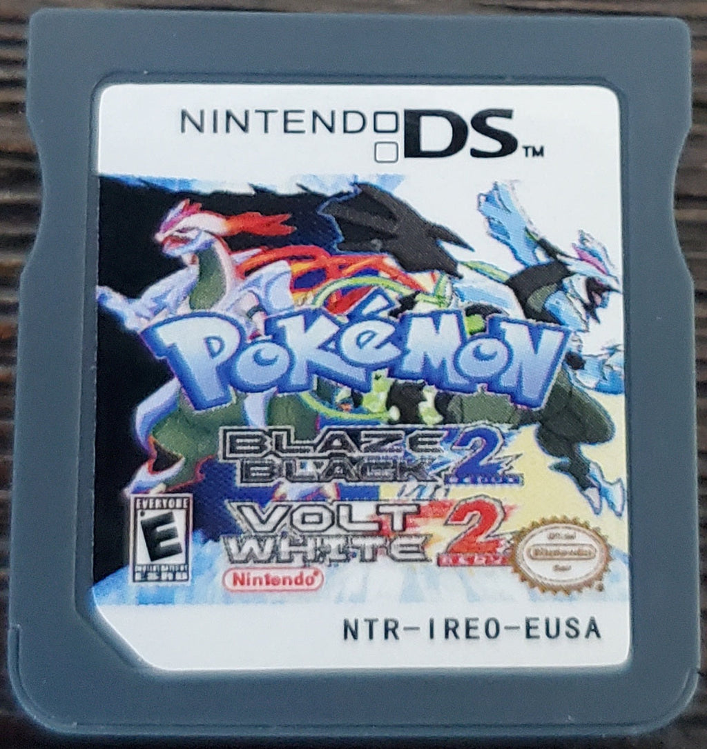 Pokemon Redux Blaze Black & Volt White 2 NDS Game Nintendo DS ROM Hack