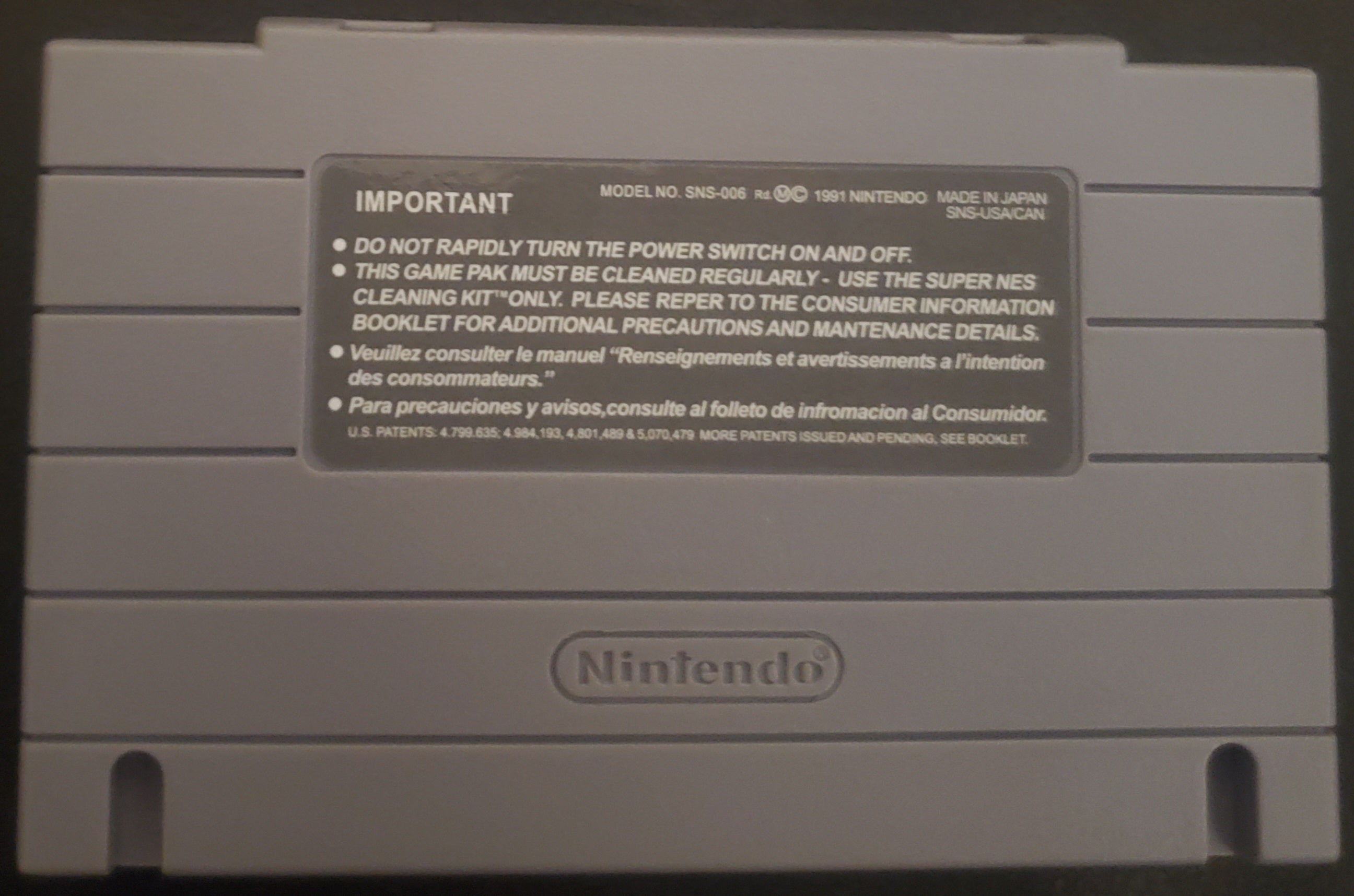 Final Fantasy 5 SNES Video Game Cartridge Super Nintendo 1992