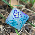Individual Magical Item Randomizer Handmade Resin DM D10 TTRPG Gaming Dice
