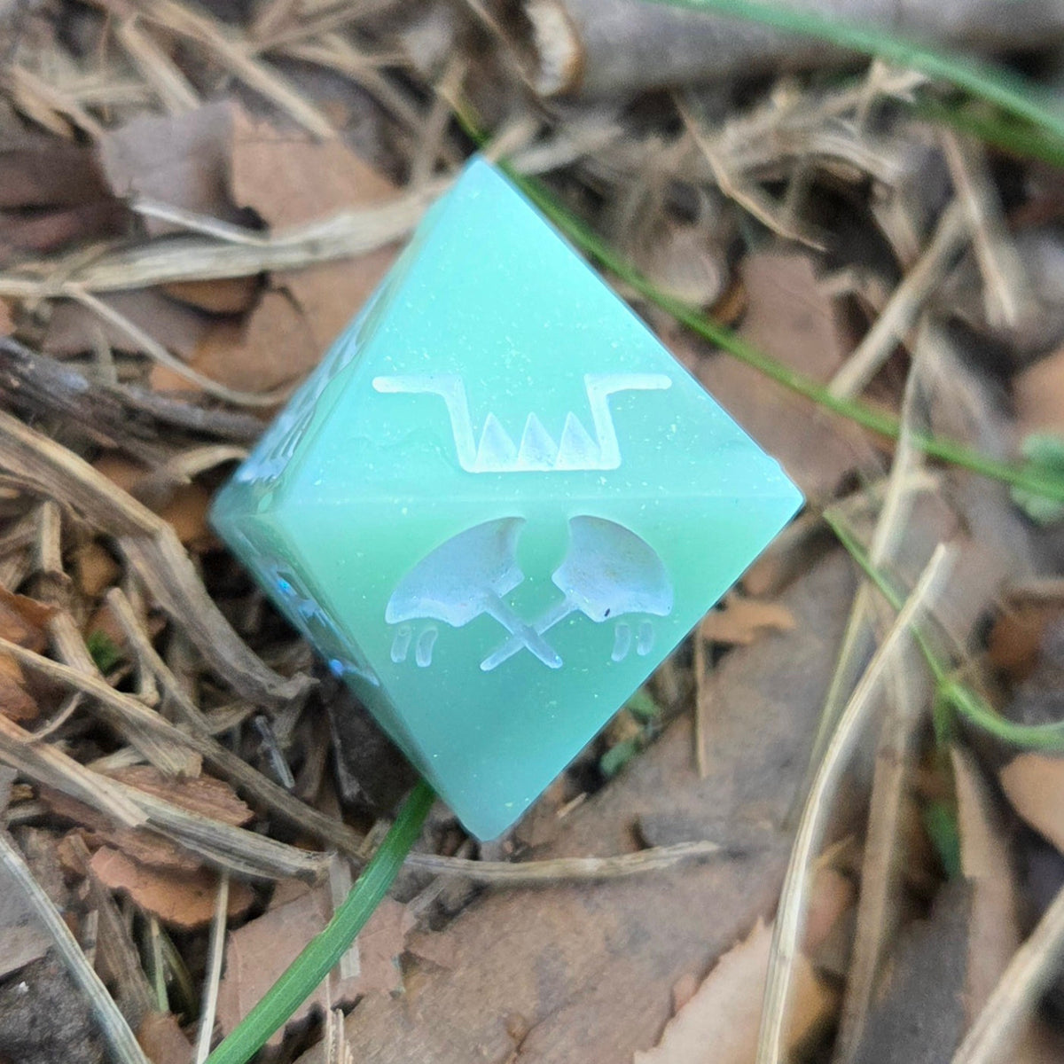 DM Trap Randomizer Individual Handmade Resin TTRPG Polyhedral Gaming Dice D8