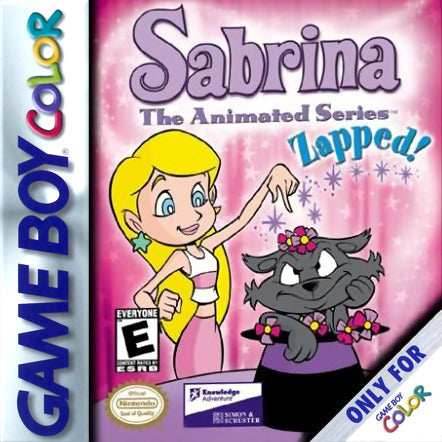 Sabrina the Animated Series: Zapped! (Gameboy Color) - Game Manual Only