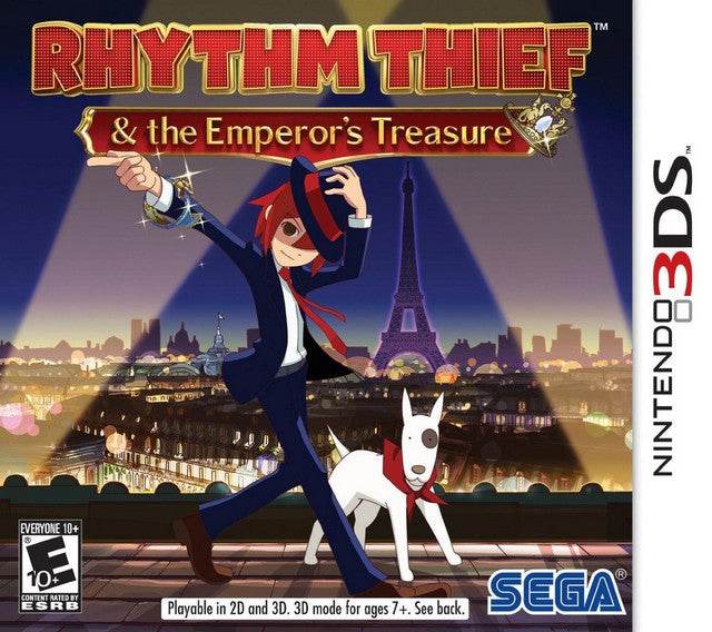 Rhythm Thief & The Emperors Treasure (Nintendo 3DS) - Game Manual Only