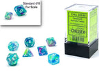 Festive® Mini-Polyhedral Waterlily™/white 7-Die set (Mini Poly Release 1) - 