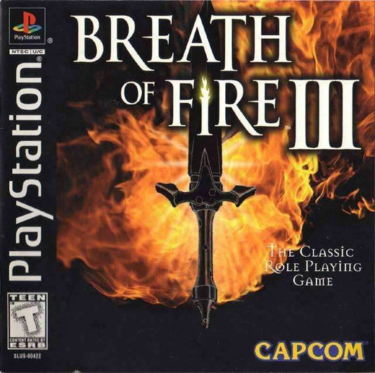 Breath of Fire III (Playstation) - Game Manual Only